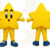 Yellow Star Mascot Costume
