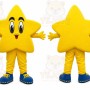 Yellow Star Mascot Costume
