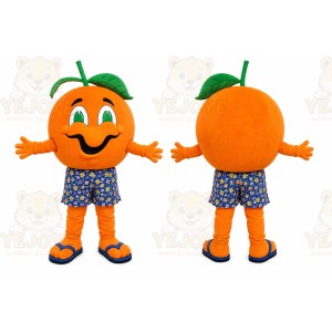 Orange Fruit Mascot Costume