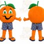 Orange Fruit Mascot Costume