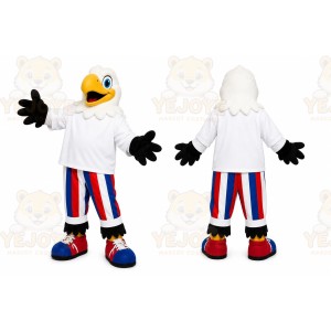 White Bird Patriot Mascot Costume