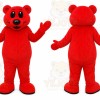 Red Bear Mascot Costume
