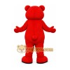 Red Bear Mascot Costume Red Bear Mascot Costume