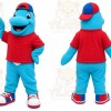 Blue Dolphin Mascot Costume