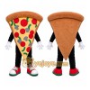 Pizza Slice Mascot Costume Pizza Slice Mascot Costume