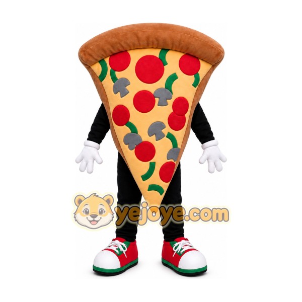 Pizza Slice Mascot Costume Pizza Slice Mascot Costume