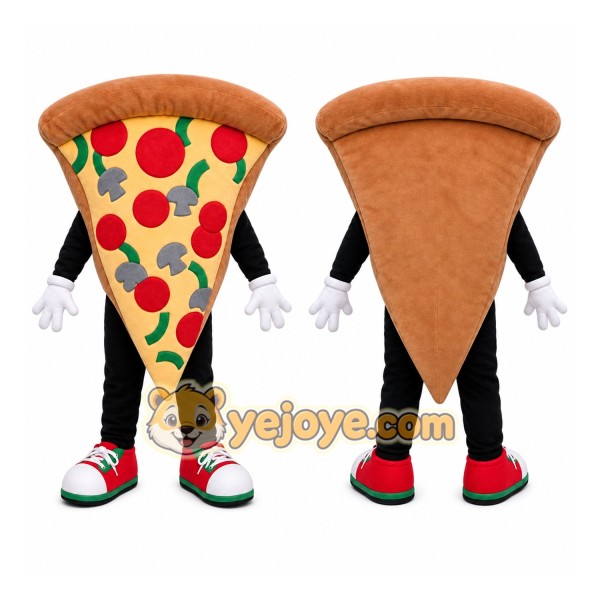 Pizza Slice Mascot Costume