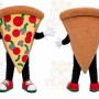 Pizza Slice Mascot Costume