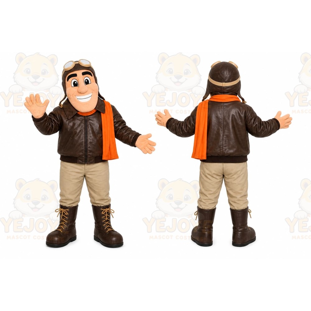 Explorer Man Mascot Costume