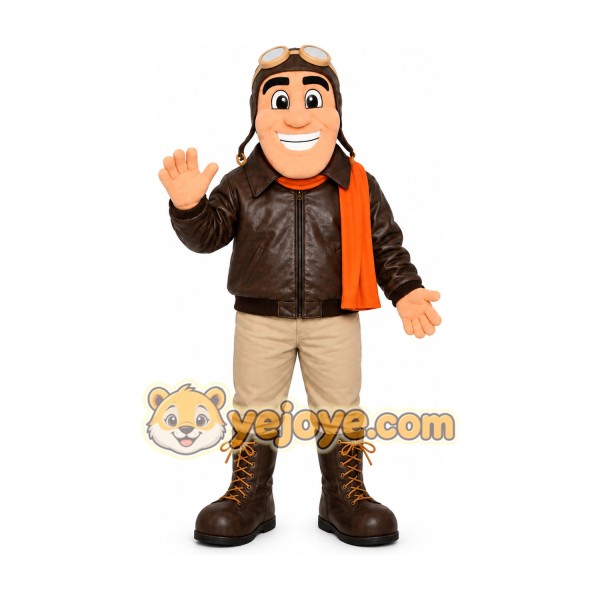 Explorer Man Mascot Costume