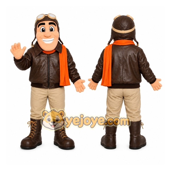 Explorer Man Mascot Costume