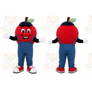 Apple Boy Mascot Costume