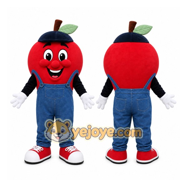 Apple Boy Mascot Costume