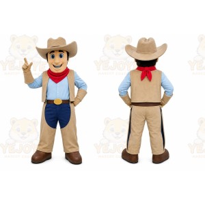 Cowboy Boy Mascot Costume