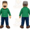 Green Shirt Man Mascot Costume