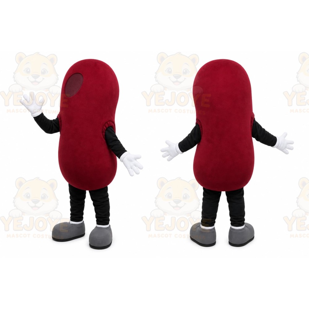 Red Kidney Character Mascot Costume
