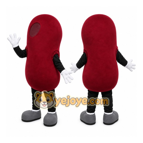 Red Kidney Character Mascot Costume