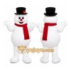 Classic Snowman Mascot Costume Classic Snowman Mascot Costume