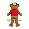 Bear Red Shirt Mascot Costume