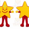 Yellow Star Mascot Costume