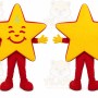 Yellow Star Mascot Costume