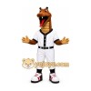 White Sports Snake Mascot Costume White Sports Snake Mascot Costume