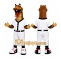 White Sports Snake Mascot Costume