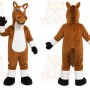 Brown Horse Mascot Costume
