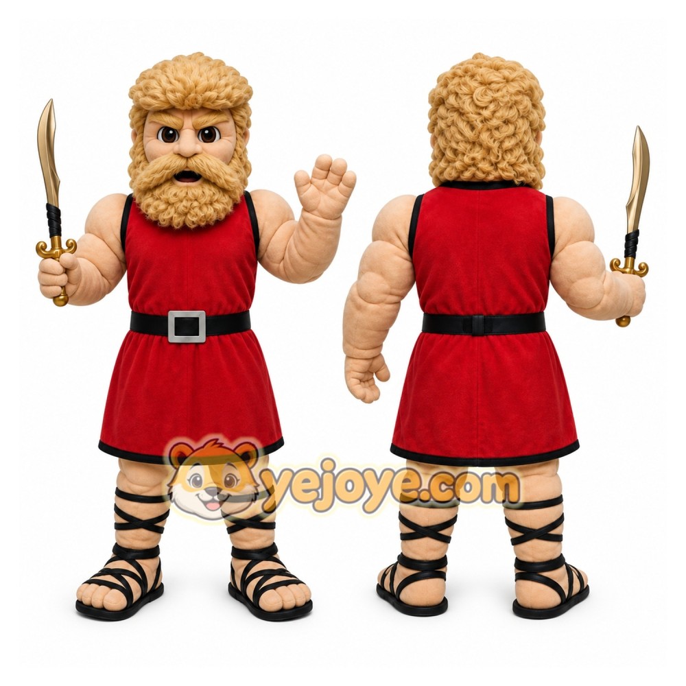 Roman Warrior Mascot Costume