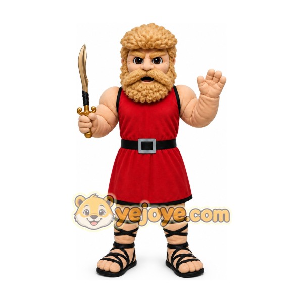 Roman Warrior Mascot Costume
