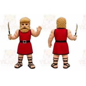 Roman Warrior Mascot Costume