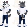 Gray Wolf Shirt Mascot Costume