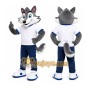 Gray Wolf Shirt Mascot Costume