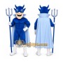 Blue Devil Mascot Costume