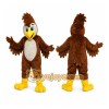 Brown Eagle Mascot Costume