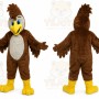 Brown Eagle Mascot Costume
