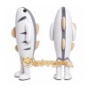 White Fish Mascot Costume White Fish Mascot Costume