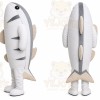 White Fish Mascot Costume