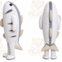 White Fish Mascot Costume