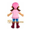 Pink Hat Girl Mascot Costume Pink Hat Girl Mascot Costume