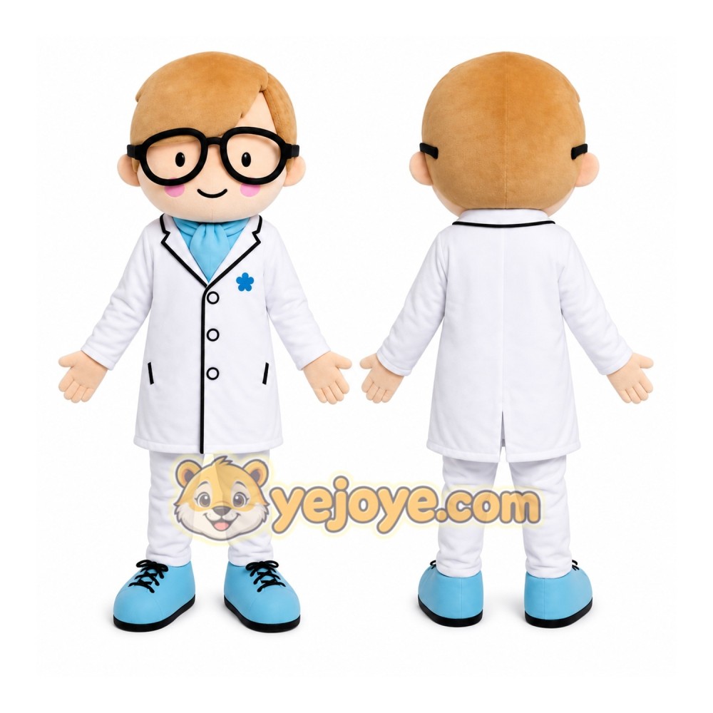Doctor Character Mascot Costume Doctor Character Mascot Costume
