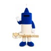 Blue Syringe Mascot Costume Blue Syringe Mascot Costume