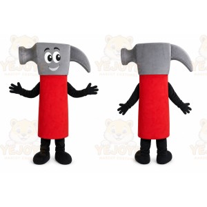 Red Hammer Mascot Costume