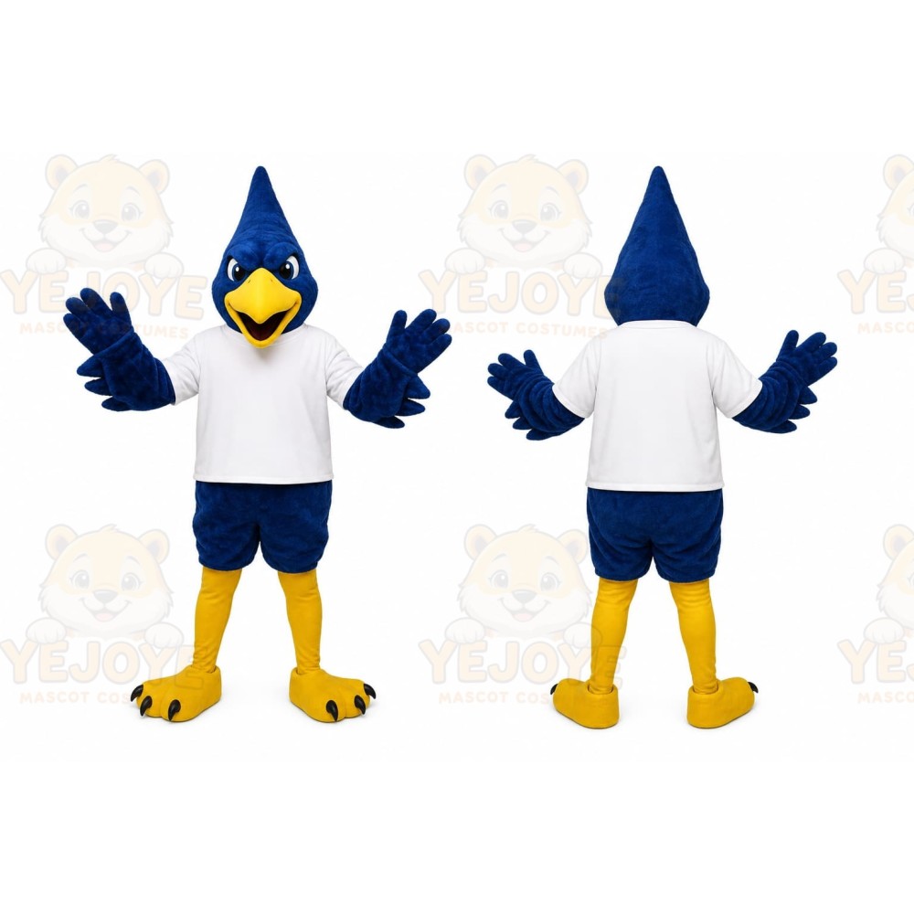 Blue Bird Mascot Costume