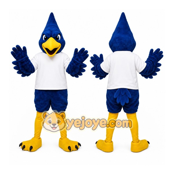 Blue Bird Mascot Costume