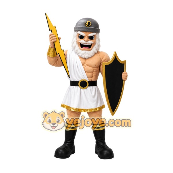 Lightning Warrior Mascot Costume