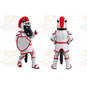Armored Horse Mascot Costume