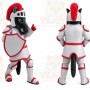 Armored Horse Mascot Costume