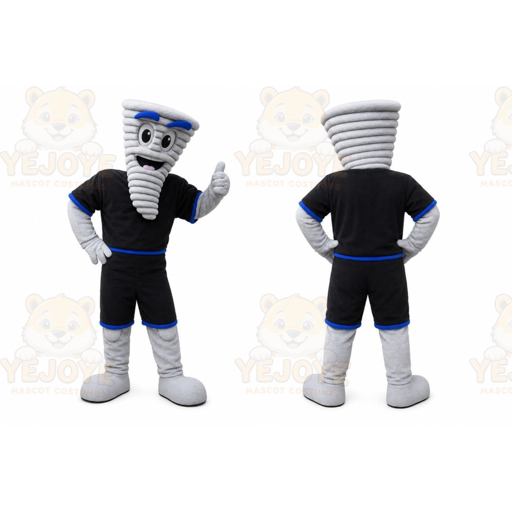 Tornado Character Mascot Costume