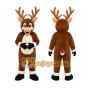 Brown Reindeer Mascot Costume